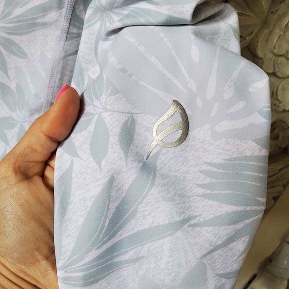 P'tula desaree white legging in tropical print - Picture 12 of 16